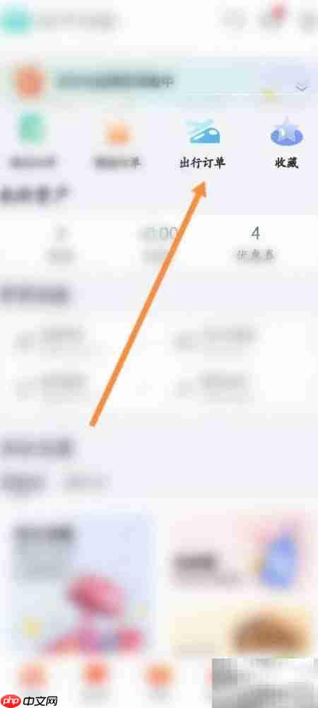 东呈会查火车票订单记录