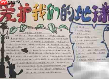 探索地球奥秘手抄报