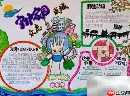 探索地球奥秘手抄报