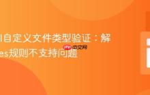 Laravel自定义文件类型验证：解决mimes规则不支持问题