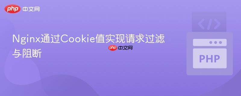 Nginx通过coo<em></em>kie值实现请求过滤与阻断