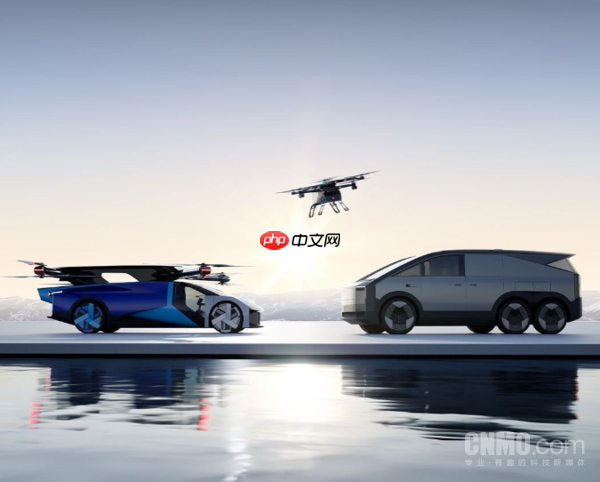 小鹏科技园汇天全新展厅首次公开!多款飞行汽车亮相