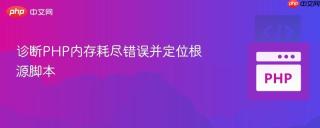 诊断PHP内存耗尽错误并定位根源脚本