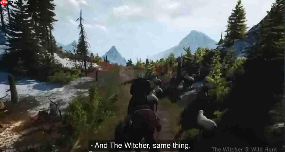 r星创始人将《巫师》系列列入自己最爱的开放世界名单