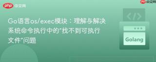 Go语言os/exec模块：理解与解决系统命令执行中的“找不到可执行文件”问题