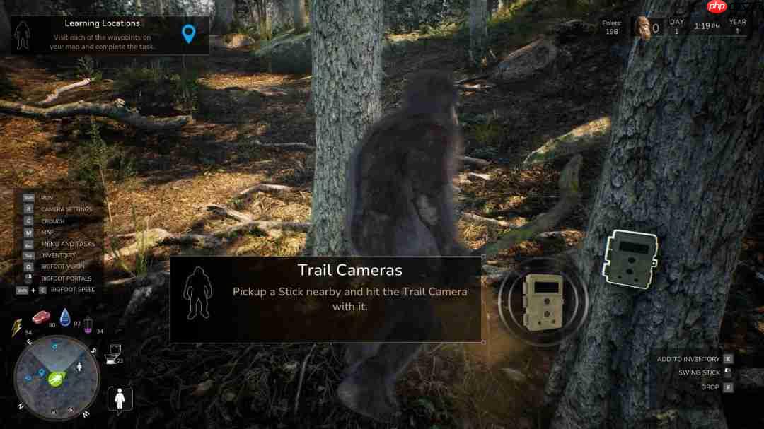 大脚怪模拟游戏《Bigfoot Life》现已登陆Steam