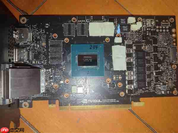 7年前的GTX 1650 SUPER原型卡重见天日:少了128个核心 但多了PCIe 4.0