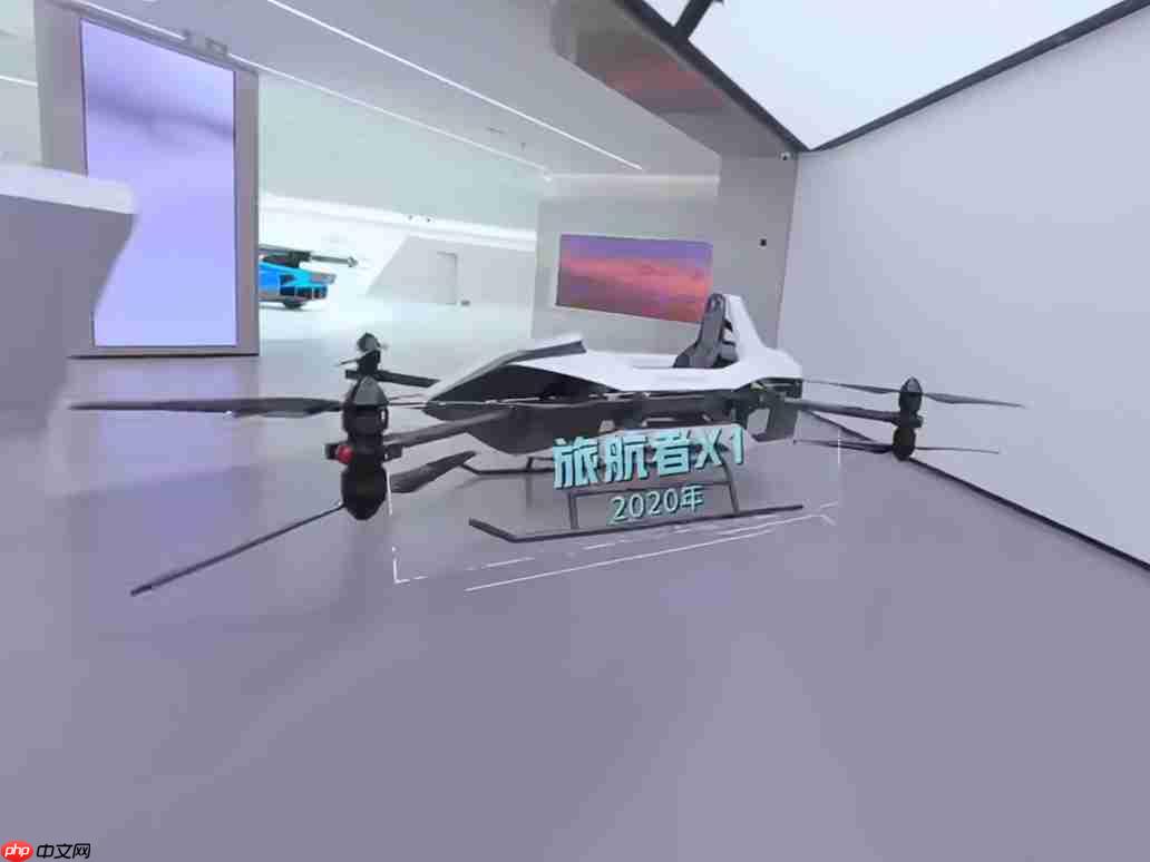 小鹏新总部“航站楼”汇天全新展厅首次公开,陆空一体飞行汽车等集体亮相