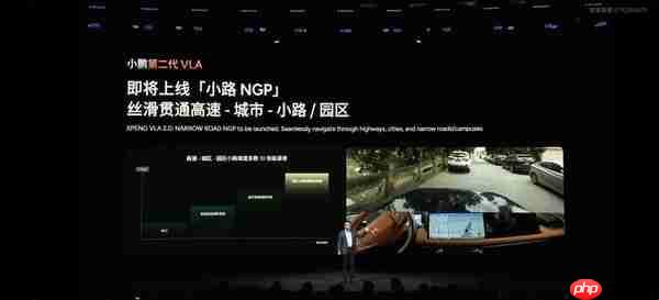 小鹏“科技日”正式开启 第二代VLA辅助驾驶技术发布