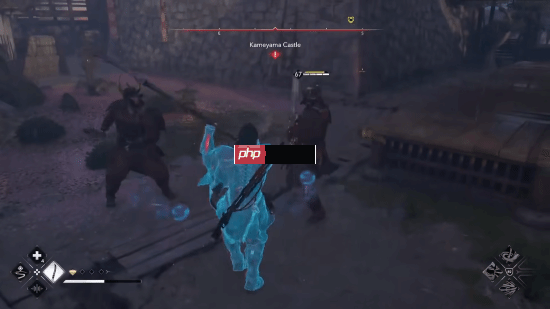 《刺客信条：影》遥远未来太壮 弥助拿赛博激光枪杀敌