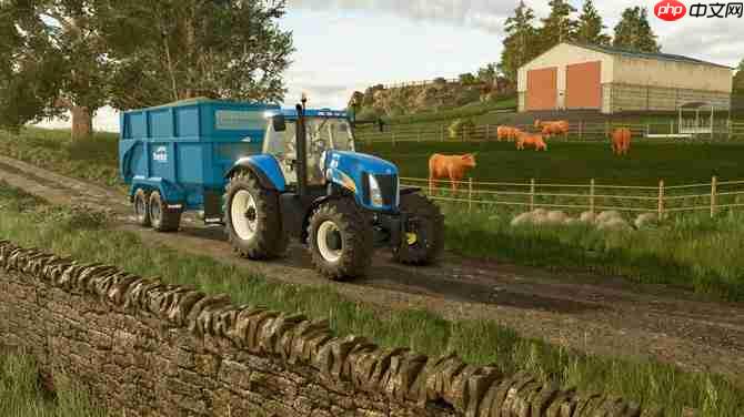 《模拟农场25》首部收费DLC发布 强化水产养殖玩法