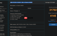 售价更亲民！AMD锐龙AI Max+ 388现身：旗舰同款Radeon 8060S