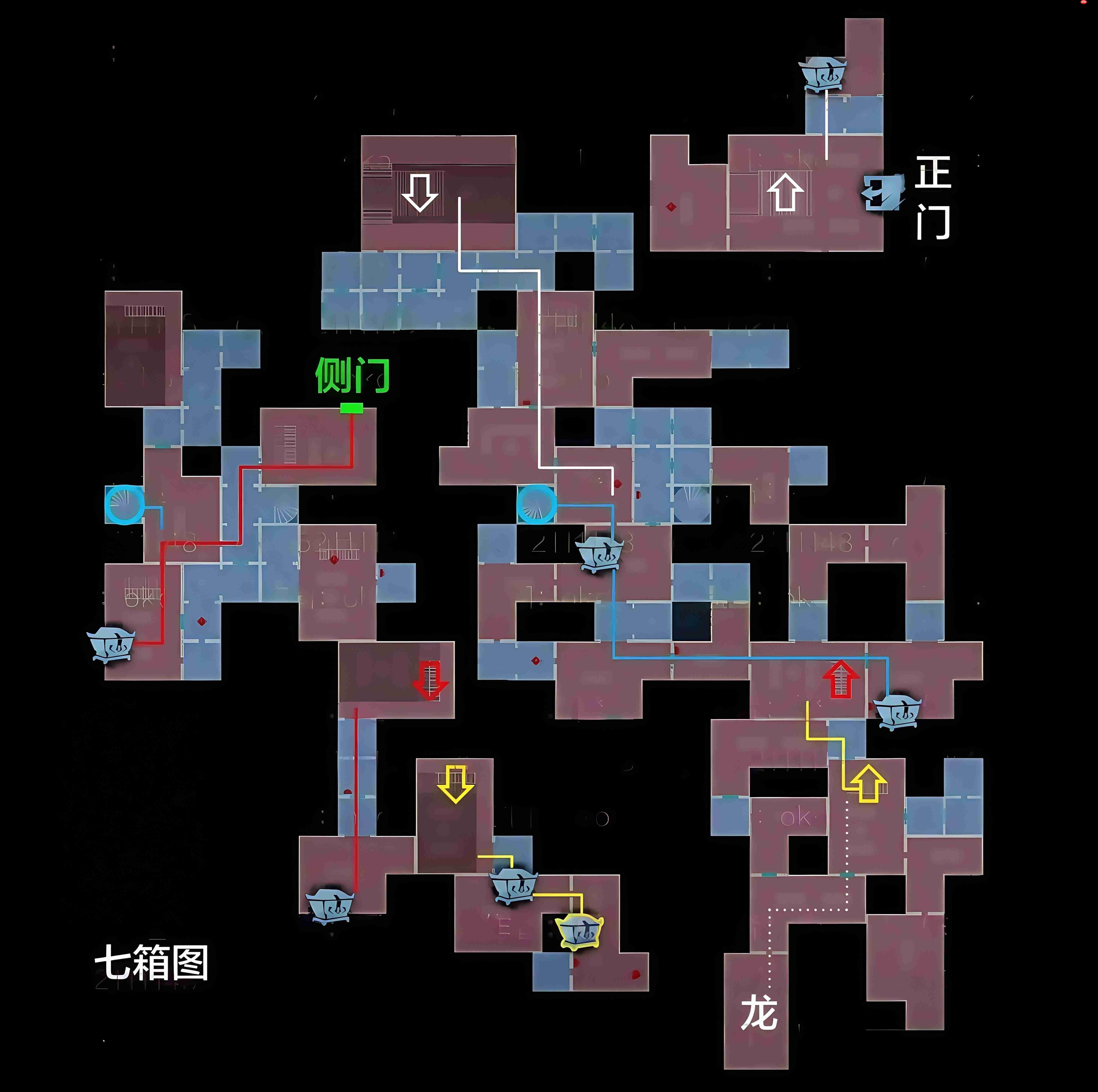 超自然行动组精绝古城极限▃型全地图小抄