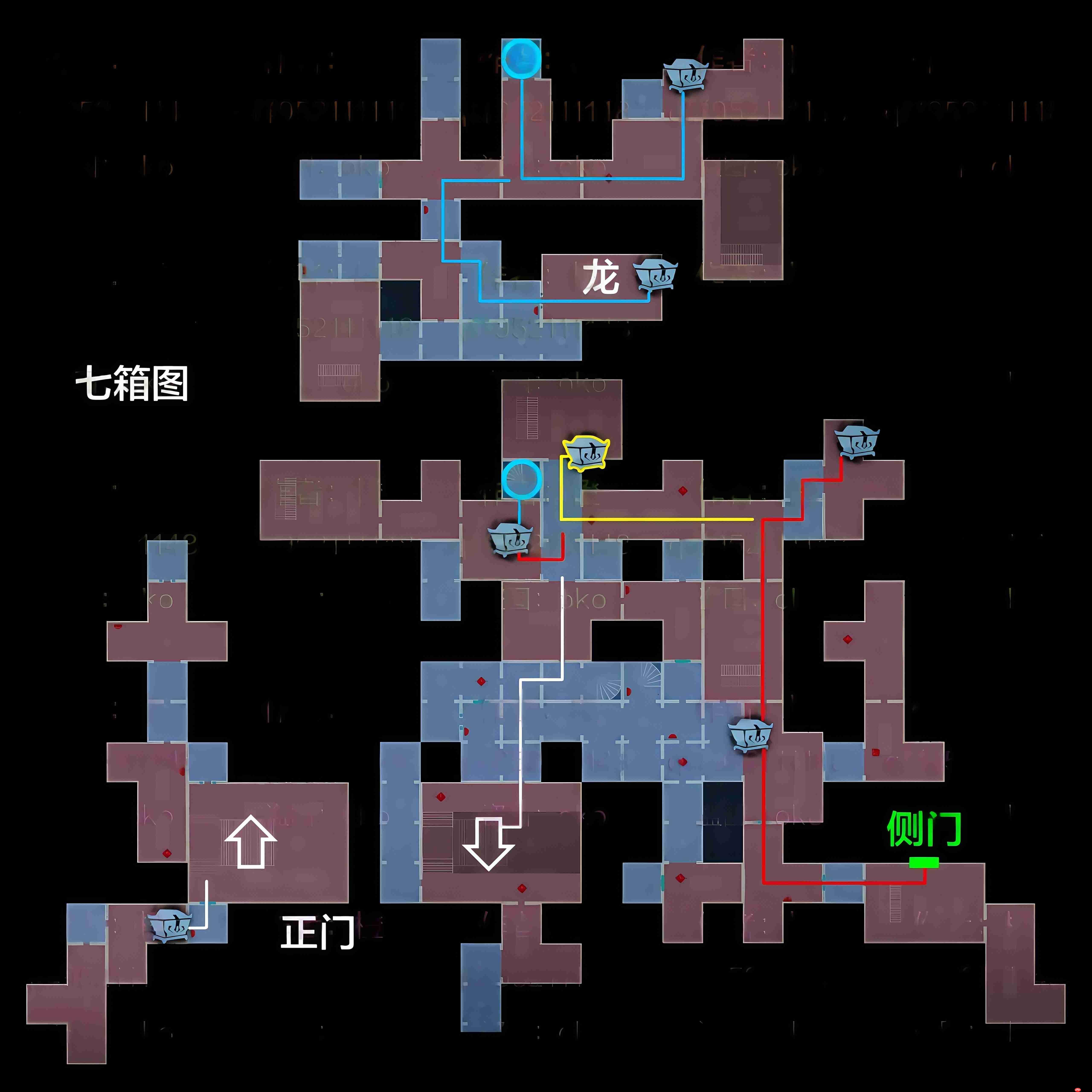 超自然行动组精绝古城极限▃型全地图小抄