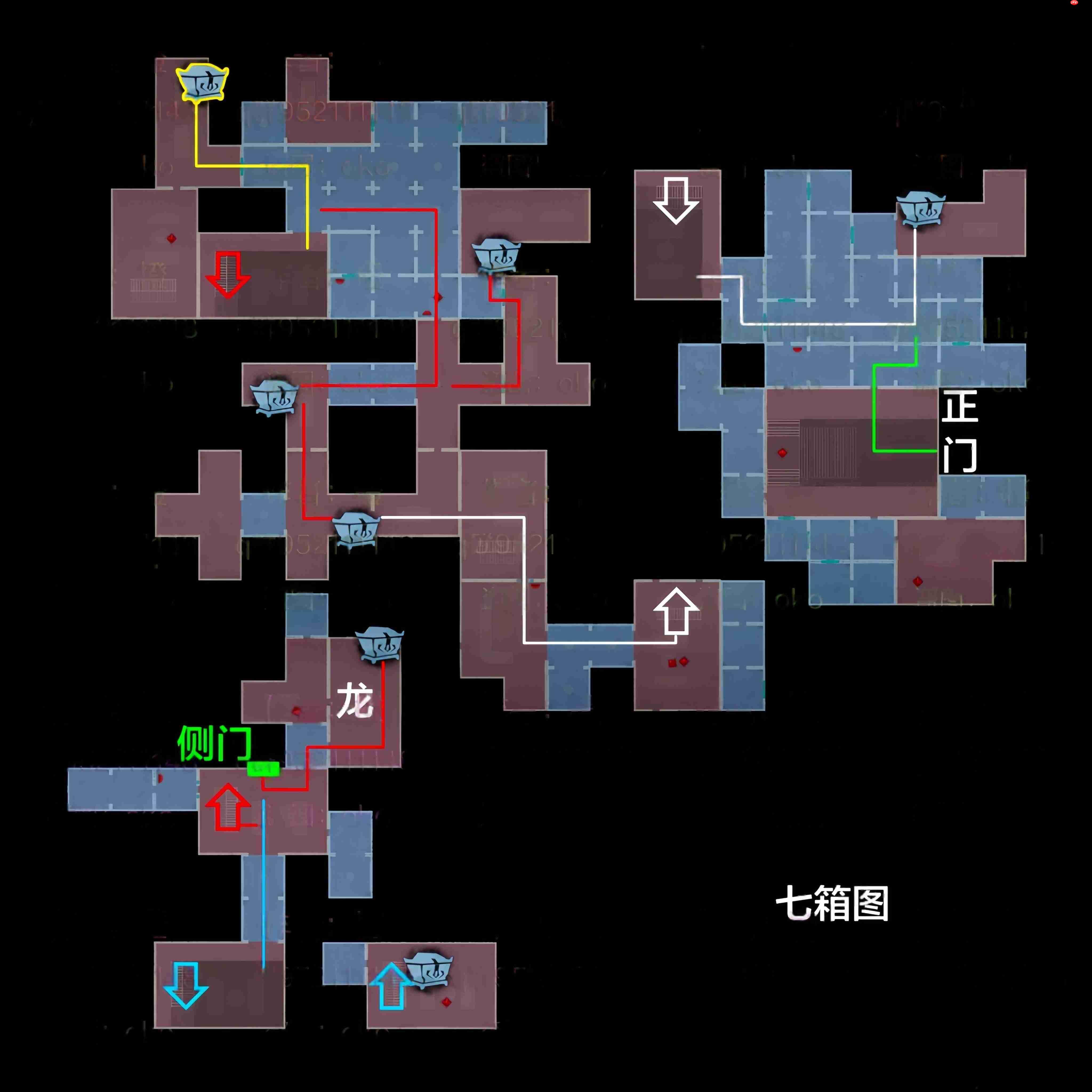 超自然行动组精绝古城极限▃型全地图小抄