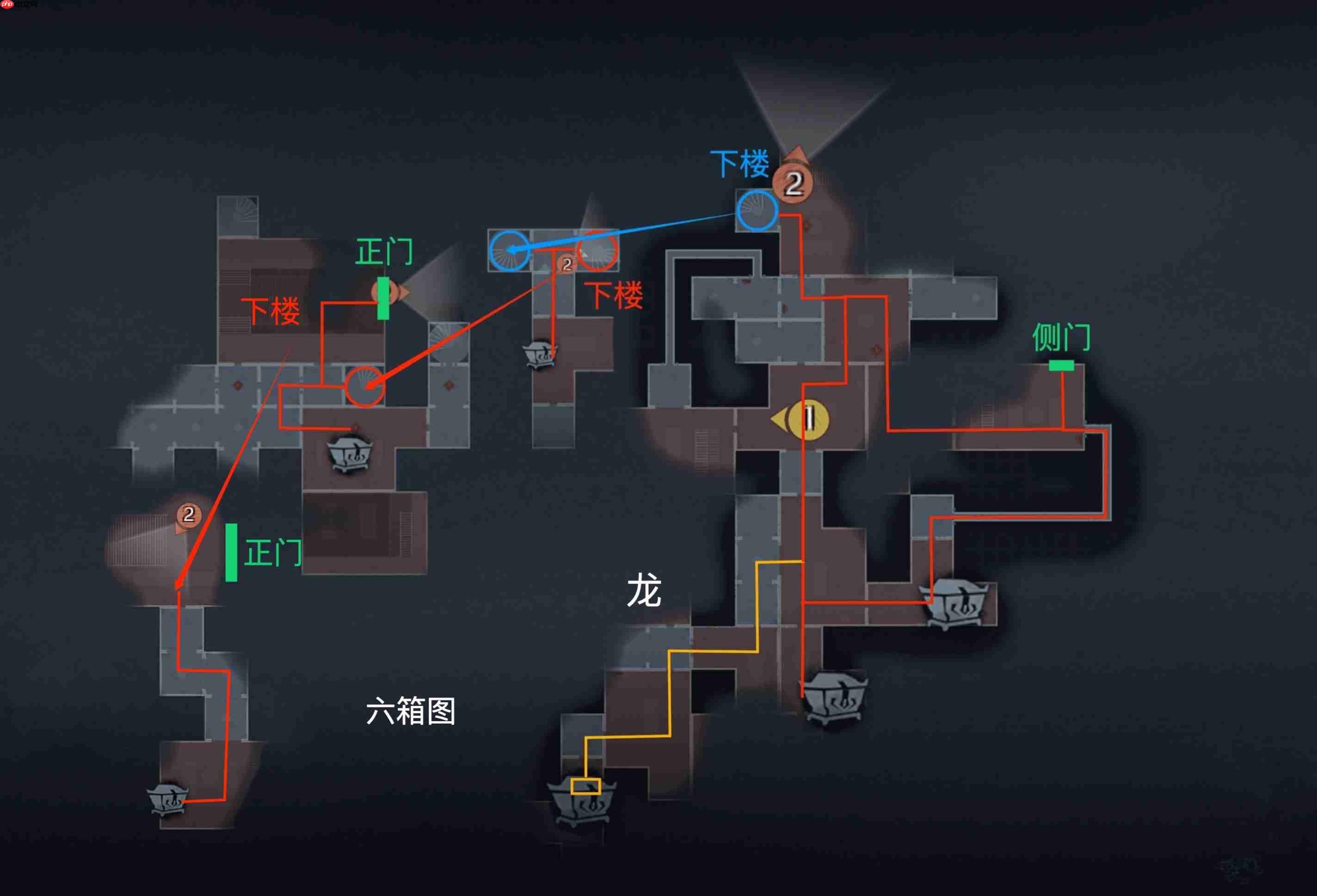 超自然行动组精绝古城极限▃型全地图小抄