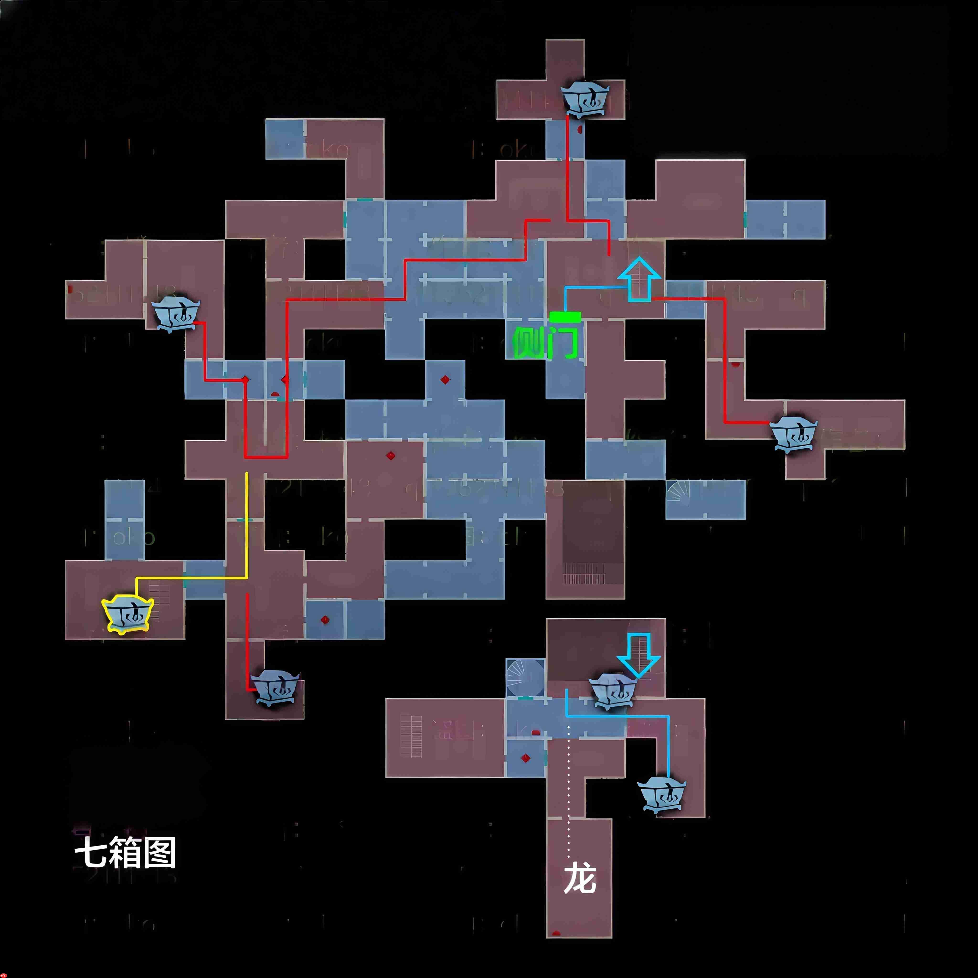 超自然行动组精绝古城极限▃型全地图小抄