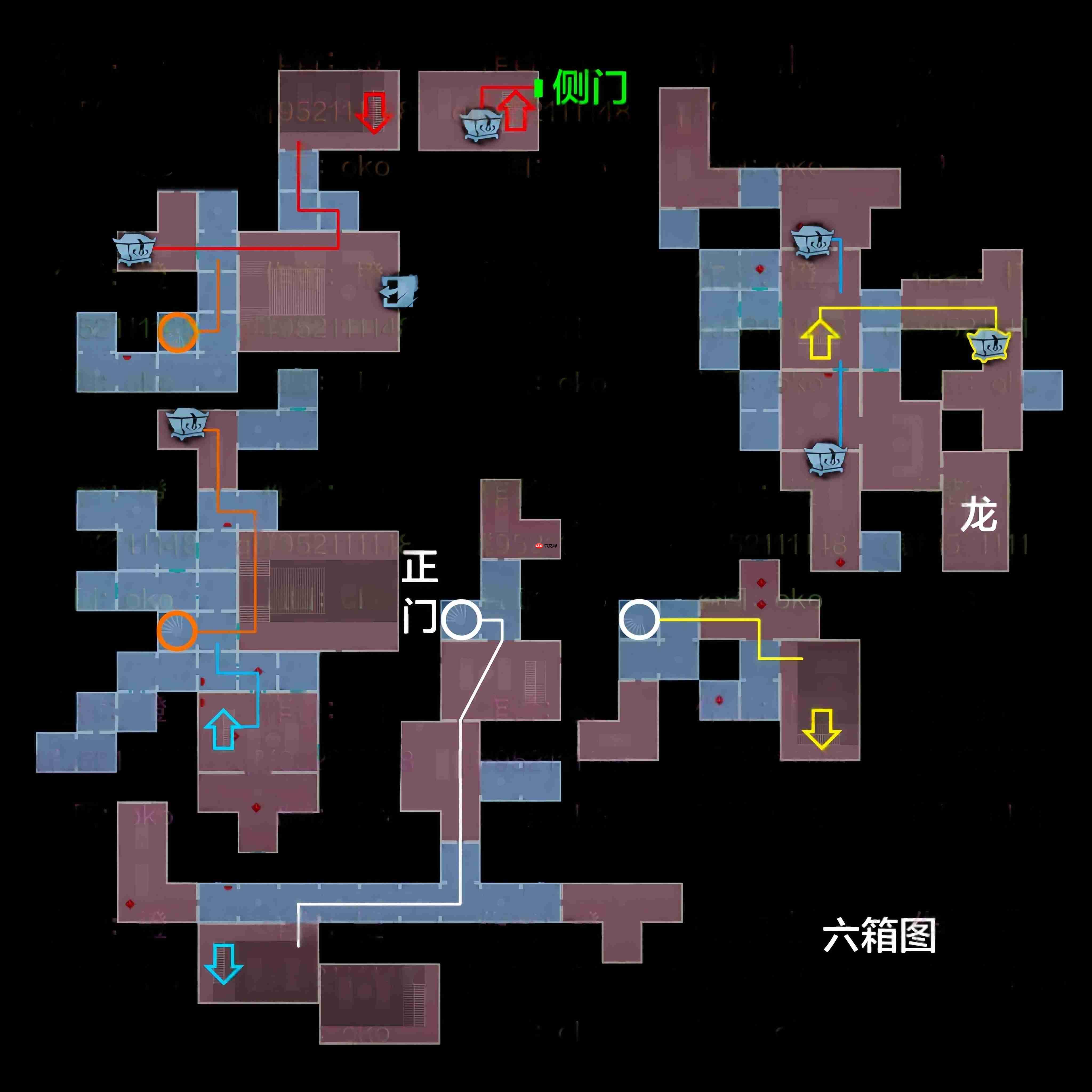 超自然行动组精绝古城极限▃型全地图小抄