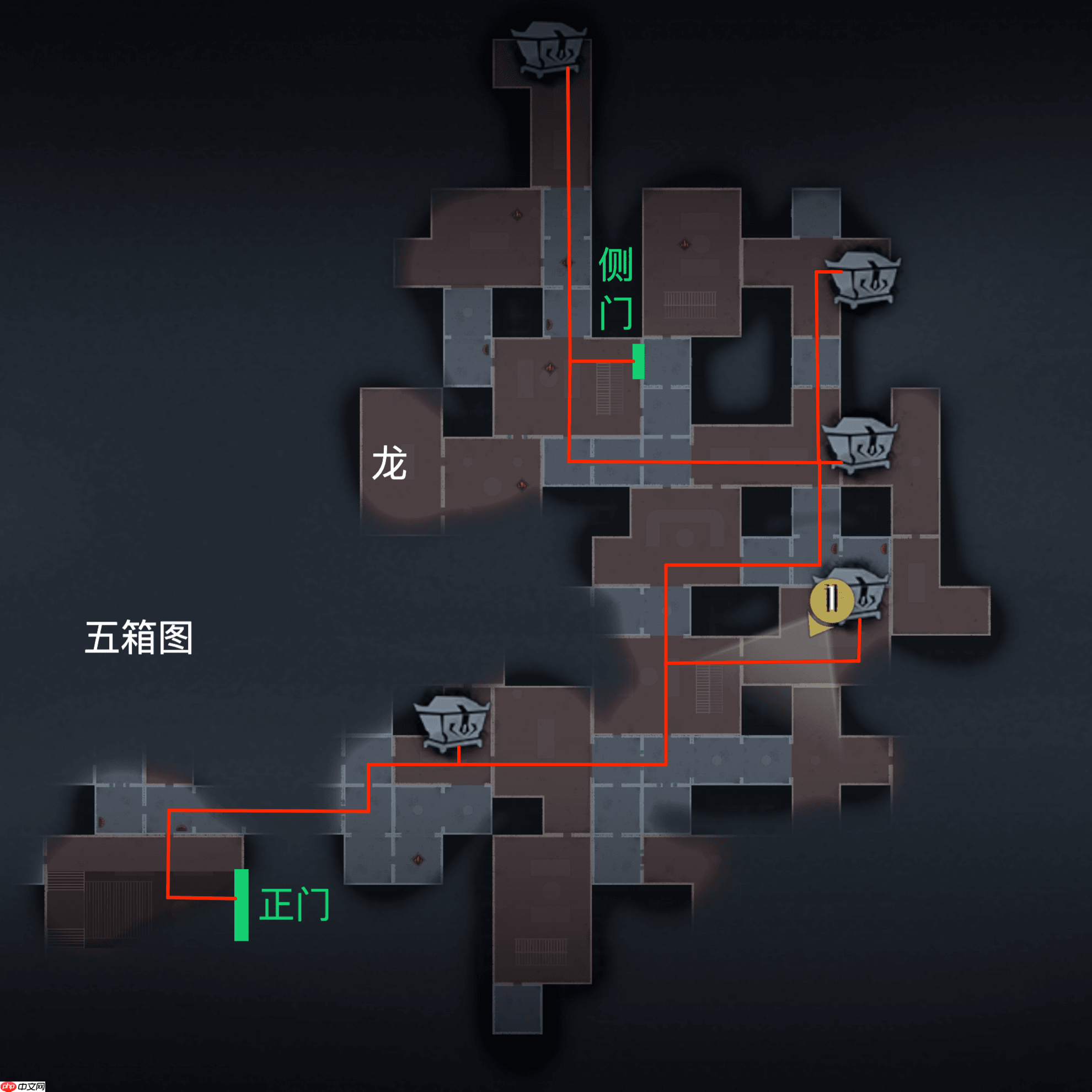 超自然行动组精绝古城极限▃型全地图小抄