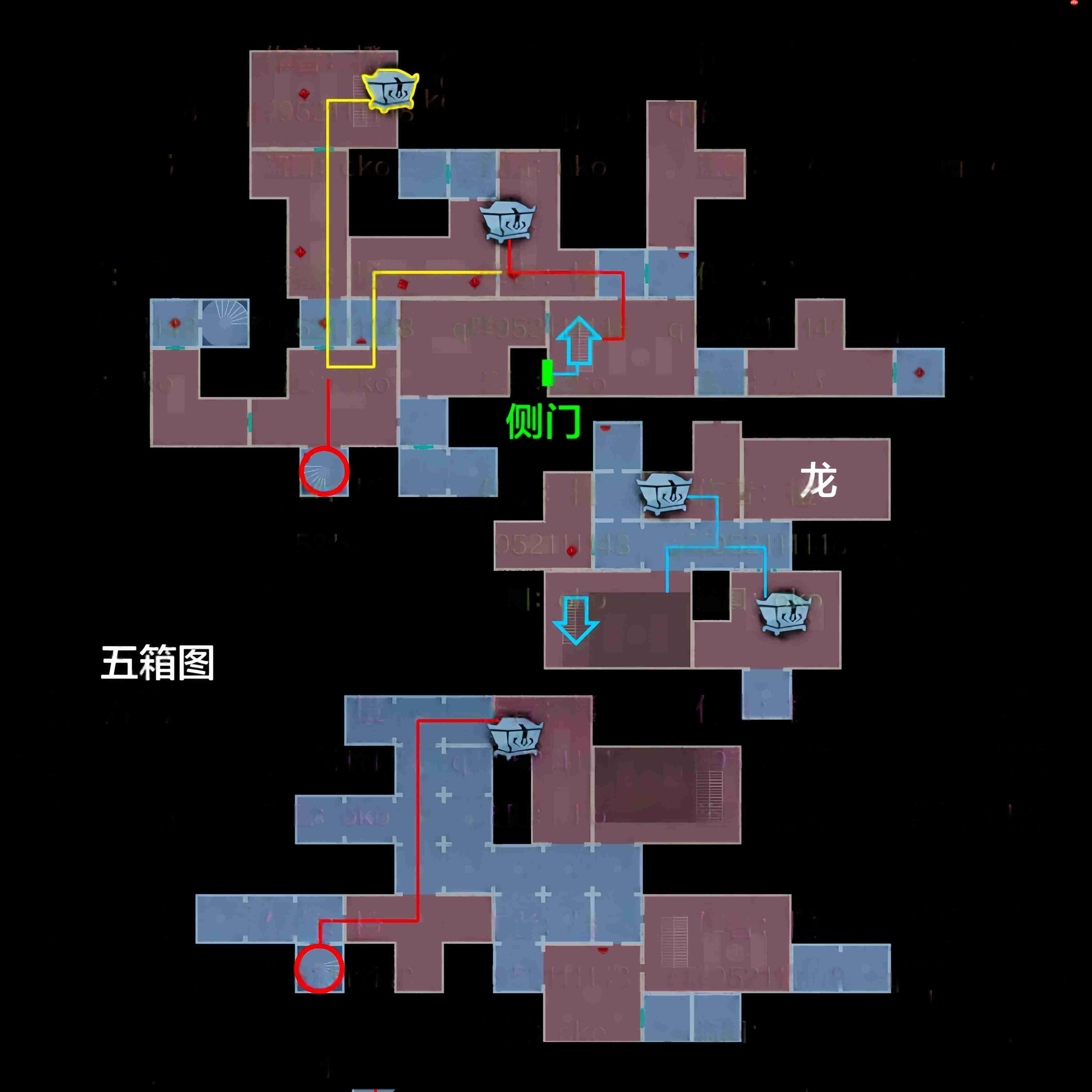 超自然行动组精绝古城极限▃型全地图小抄