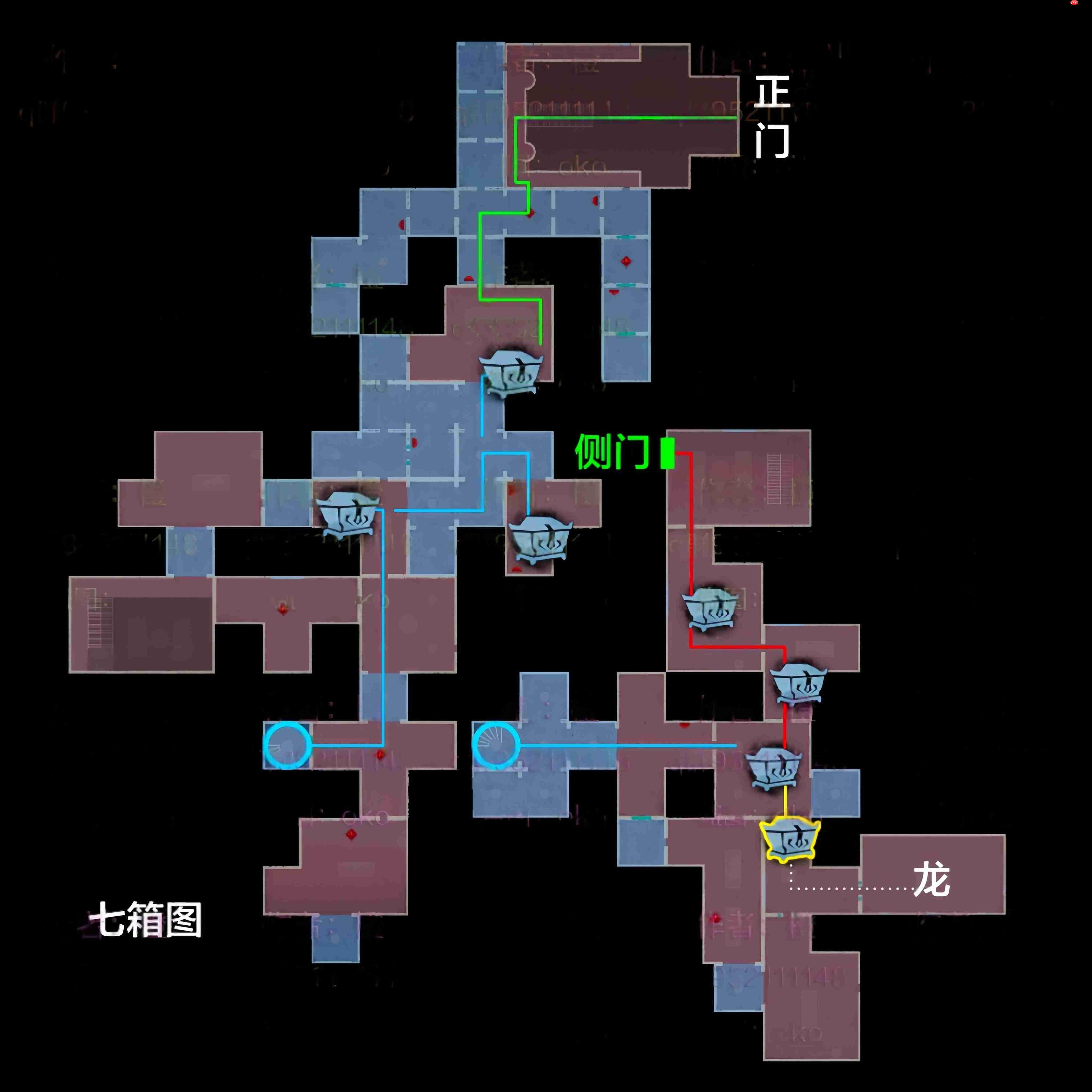 超自然行动组精绝古城极限▃型全地图小抄