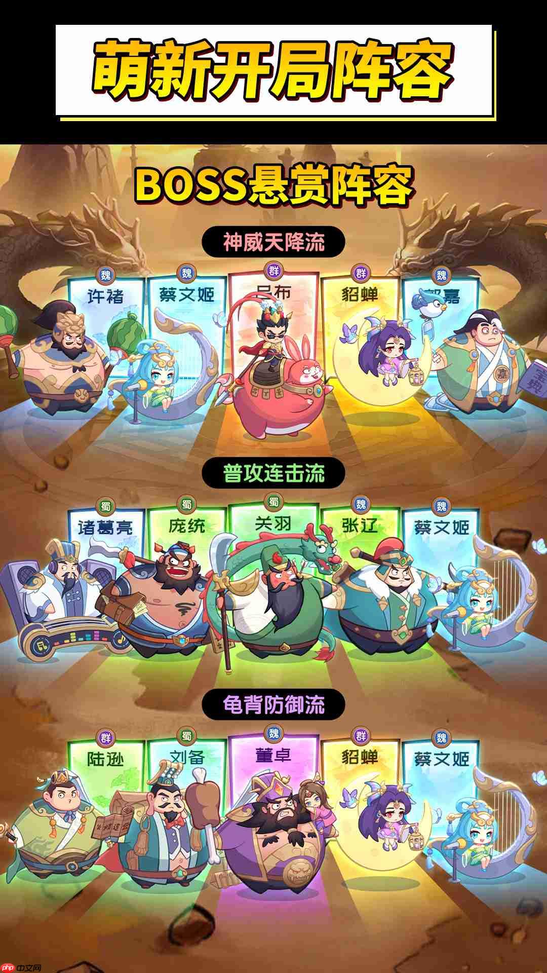 《守护之境》萌新开局万能阵容攻略