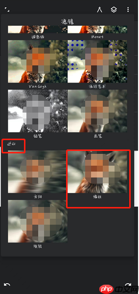 《painter》模糊效果设置方法