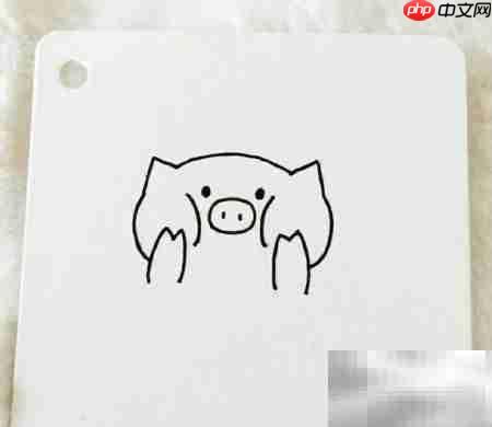 简单小居居简笔画教程