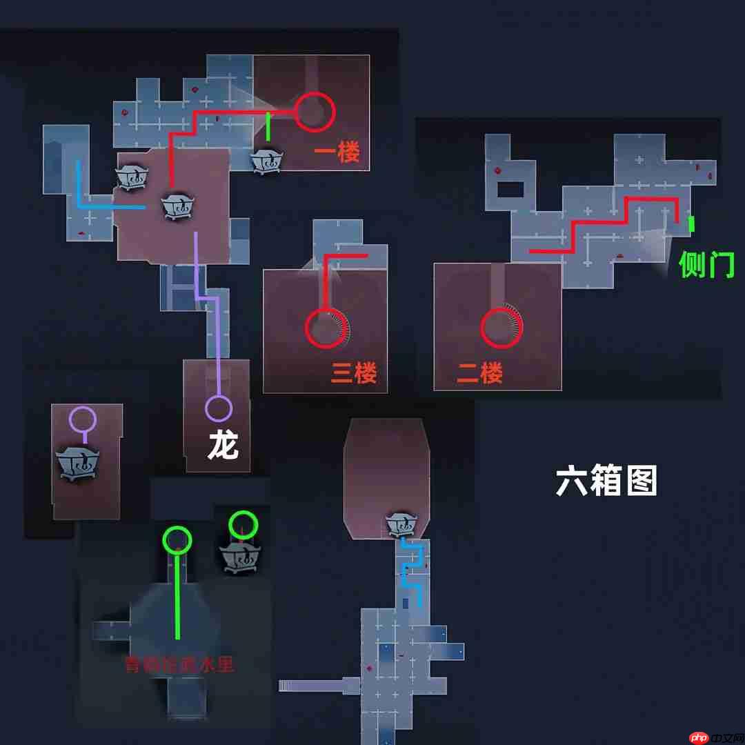 超自然行动组昆仑秘境极限侧门在【右】全地图小抄