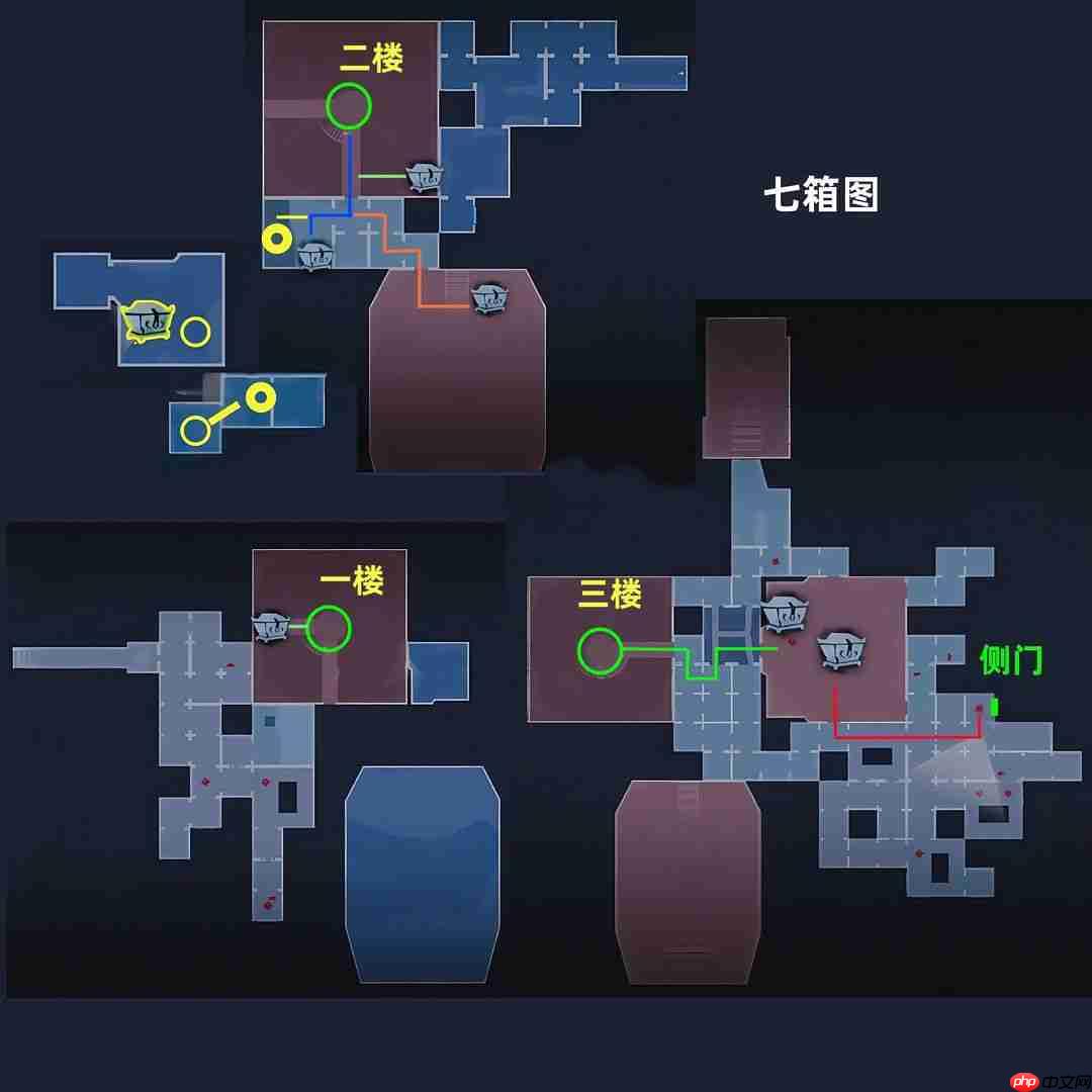 超自然行动组昆仑秘境极限侧门在【右】全地图小抄