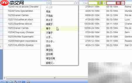 Spread Studio图表过滤定制