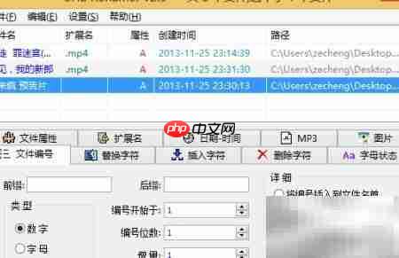 CHB Renamer批量更名教程