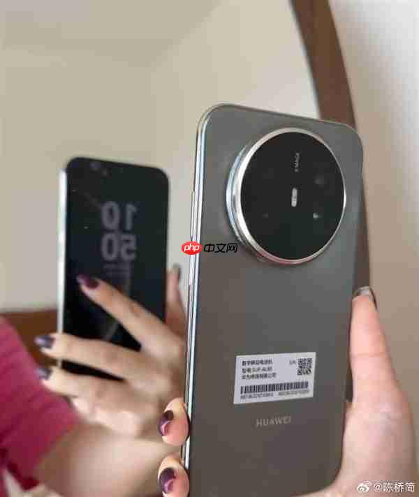 华为Mate 70 Air核心配置确定!7英寸大屏、双向北斗卫星消息