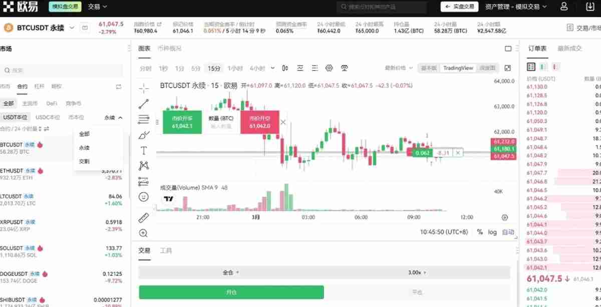 合约交易是什么?欧易交易所进行合约交易的图文教学(App/Web端)