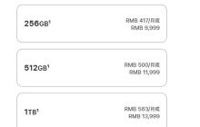 1TB手机存储差价高达4000元 消费者直呼存储成了奢侈品
