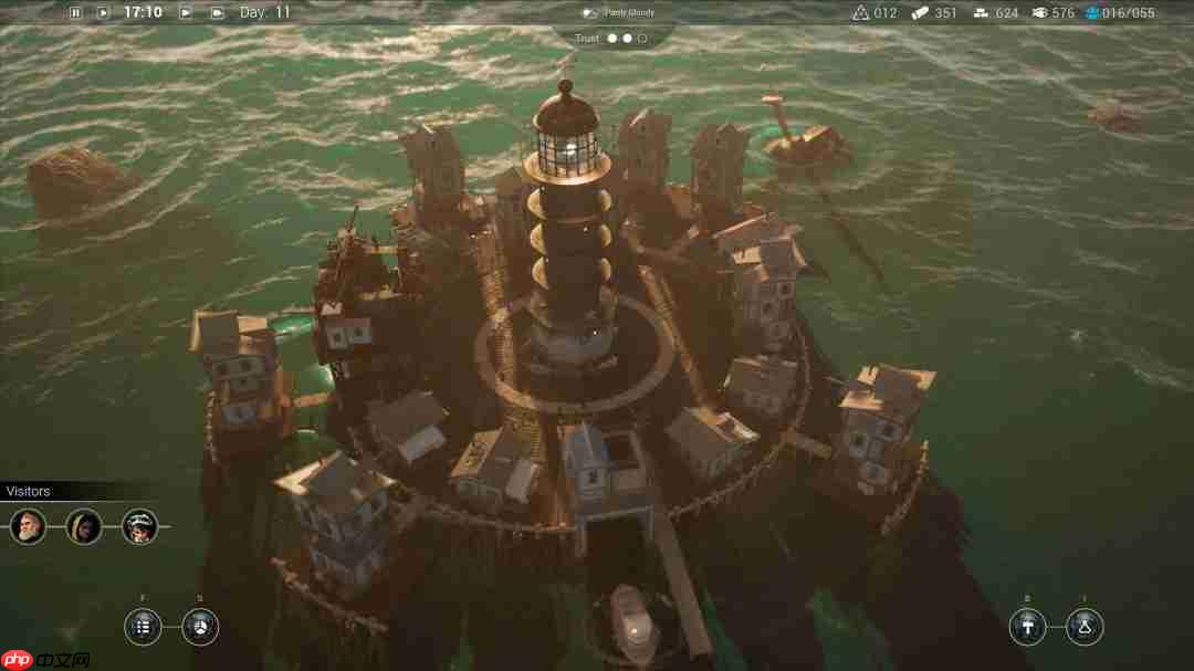 未来水世界!城市经营模拟新作《沉没之光》公布