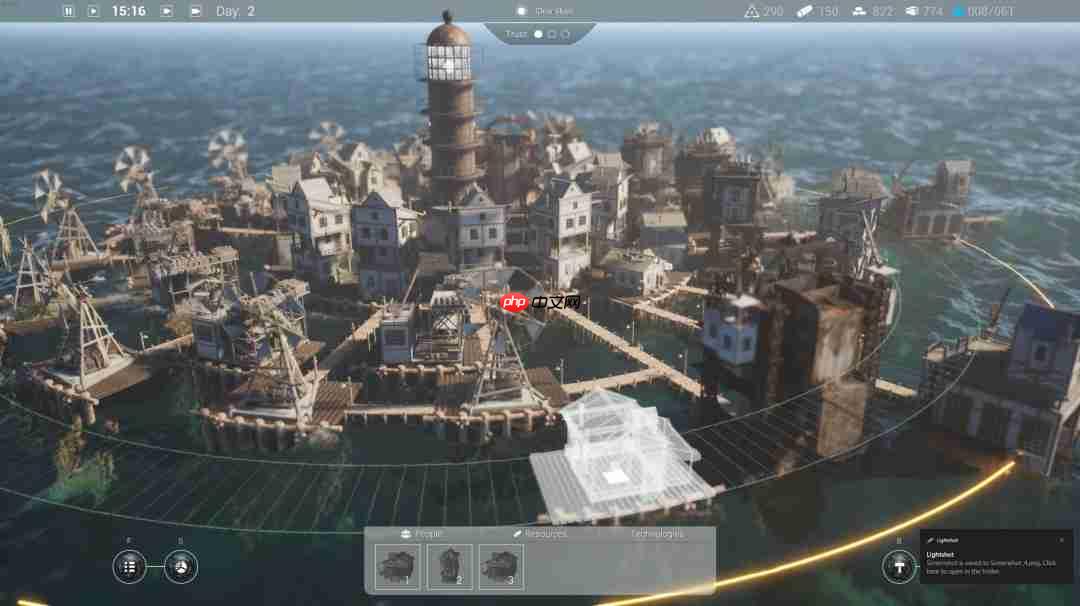 未来水世界!城市经营模拟新作《沉没之光》公布