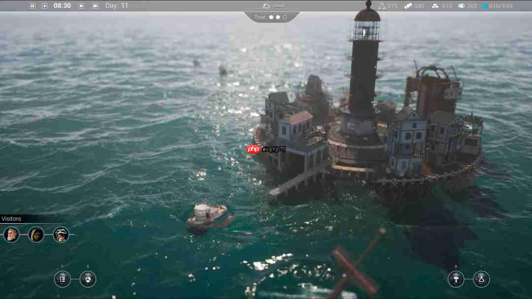 未来水世界!城市经营模拟新作《沉没之光》公布