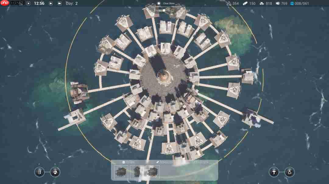 未来水世界!城市经营模拟新作《沉没之光》公布