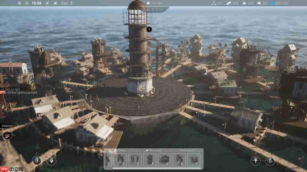 未来水世界!城市经营模拟新作《沉没之光》公布