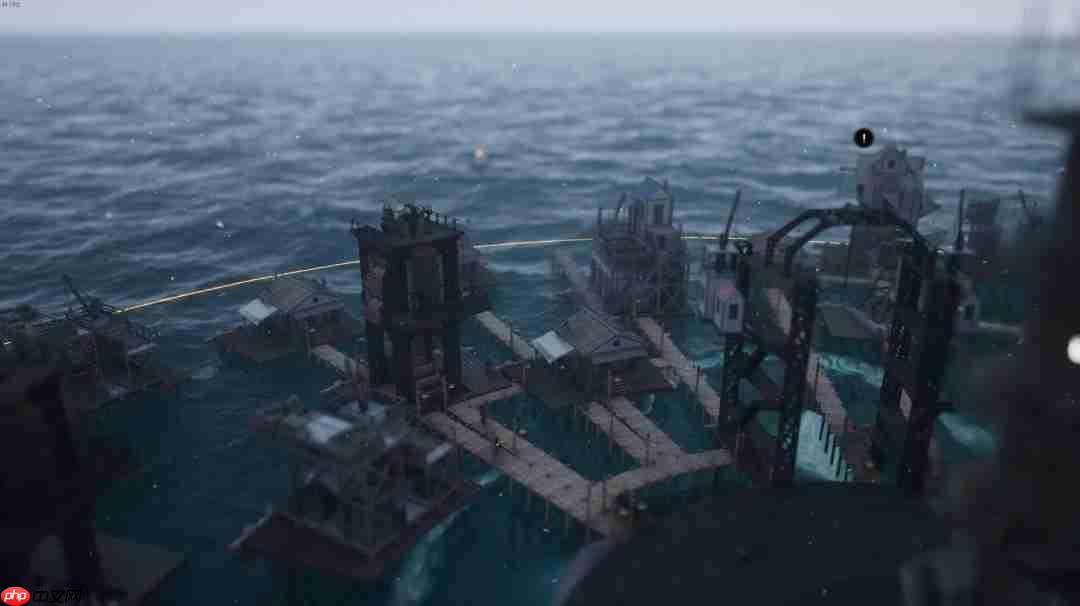 未来水世界!城市经营模拟新作《沉没之光》公布