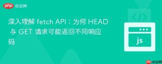 深入理解 fetch API：为何 HEAD 与 GET 请求可能返回不同响应码