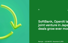 软银与 OpenAI 成立合资公司，明年推出日本企业 AI 解决方案