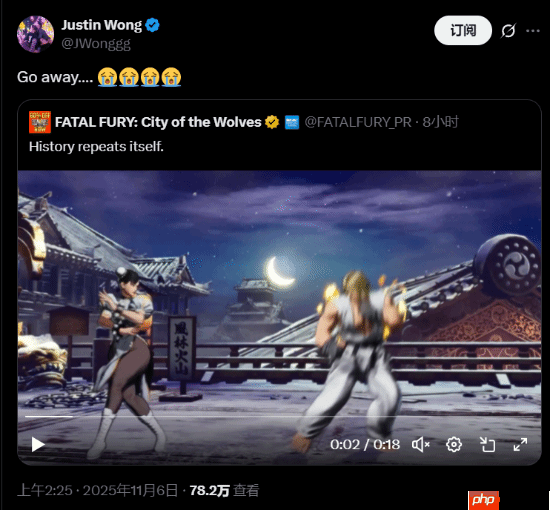 史上最伟大的反杀之一!你甚至可以在《饿狼传说:群狼之城》中还原街霸名场景