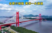 世界首座公铁两用双层斜拉悬索协作体系大桥“铜陵长江三桥”通车