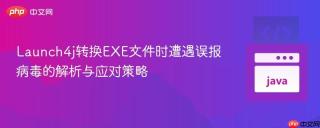Launch4j转换EXE文件时遭遇误报病毒的解析与应对策略