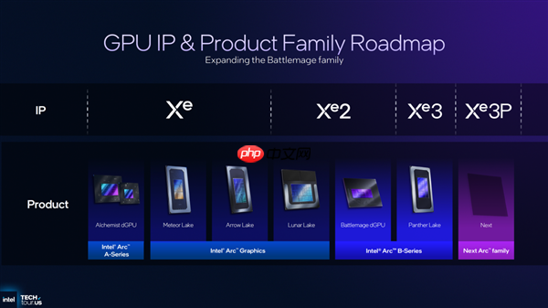 Intel Xe3P将用于独显:两个版本现身