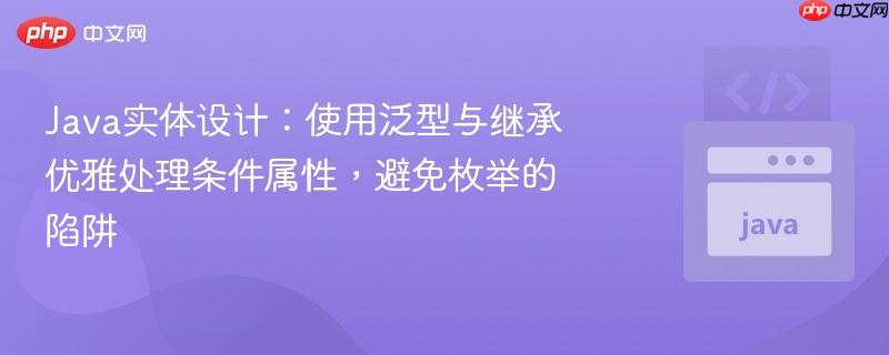 Java实体设计:使用泛型与继承优雅处理条件属性,避免枚举的陷阱