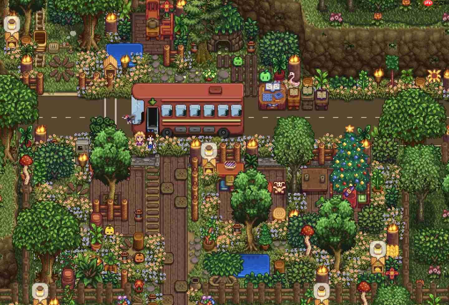 《星露谷物语》常用灯饰结束