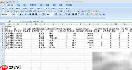 如何打开CSV文件
